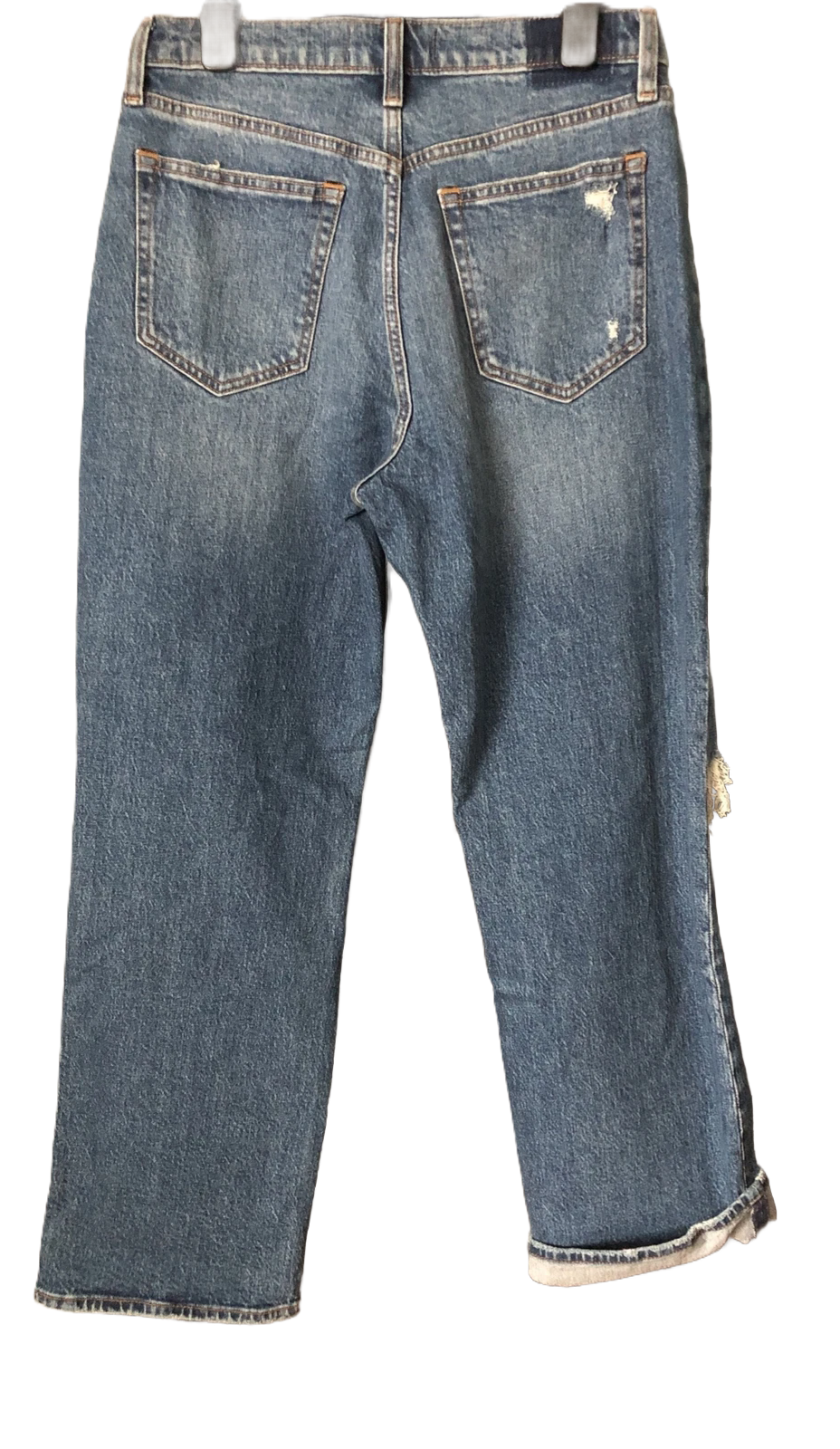 Abercrombie And Fitch Women's Ripped Baggy Jeans Size 8 Short