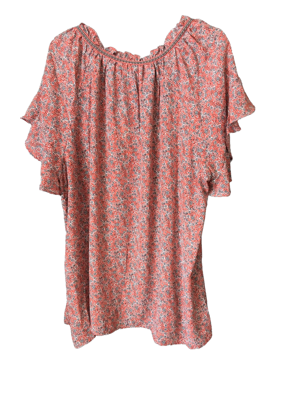 Max Studio Women's Short Sleeve Blouse Top Size 2X 22UK