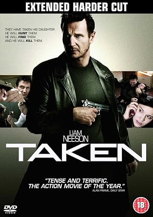 Taken (Extended Harder Cut, 2009) DVD