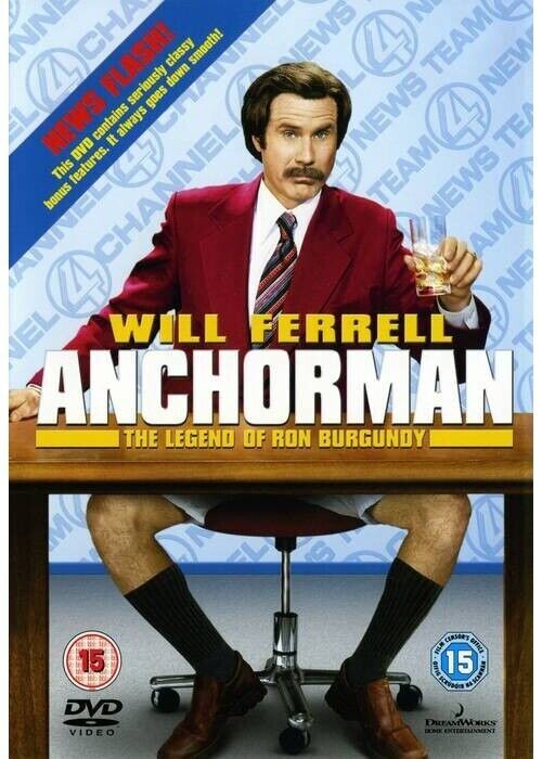 Anchorman - The Legend of Ron Burgundy DVD