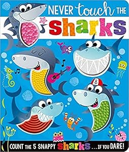 Never Touch The Sharks, Rosie Greening, Sensory Board Book