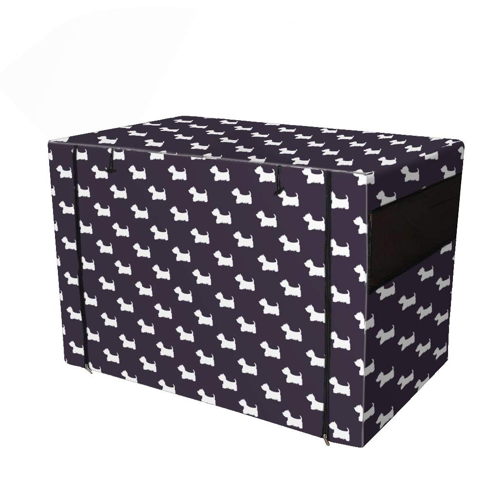 TUYU Dog Crate Cover Windproof,Durable Pet Kennel Cover for Medium/Large Dogs