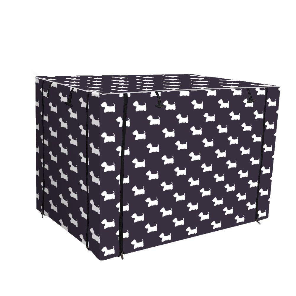 TUYU Dog Crate Cover Windproof,Durable Pet Kennel Cover for Medium/Large Dogs