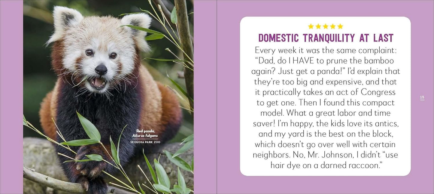 Animals Reviewed: Starred Ratings of Our Feathered, Finned, and Furry Friends Paperback
