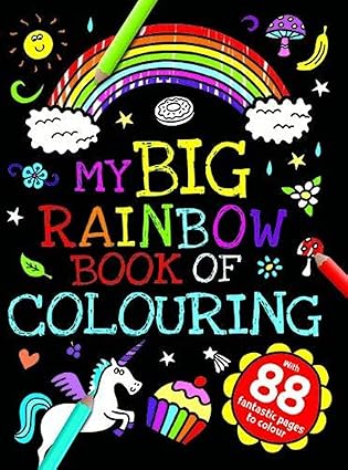 My Big Rainbow Colouring Book Paperback
