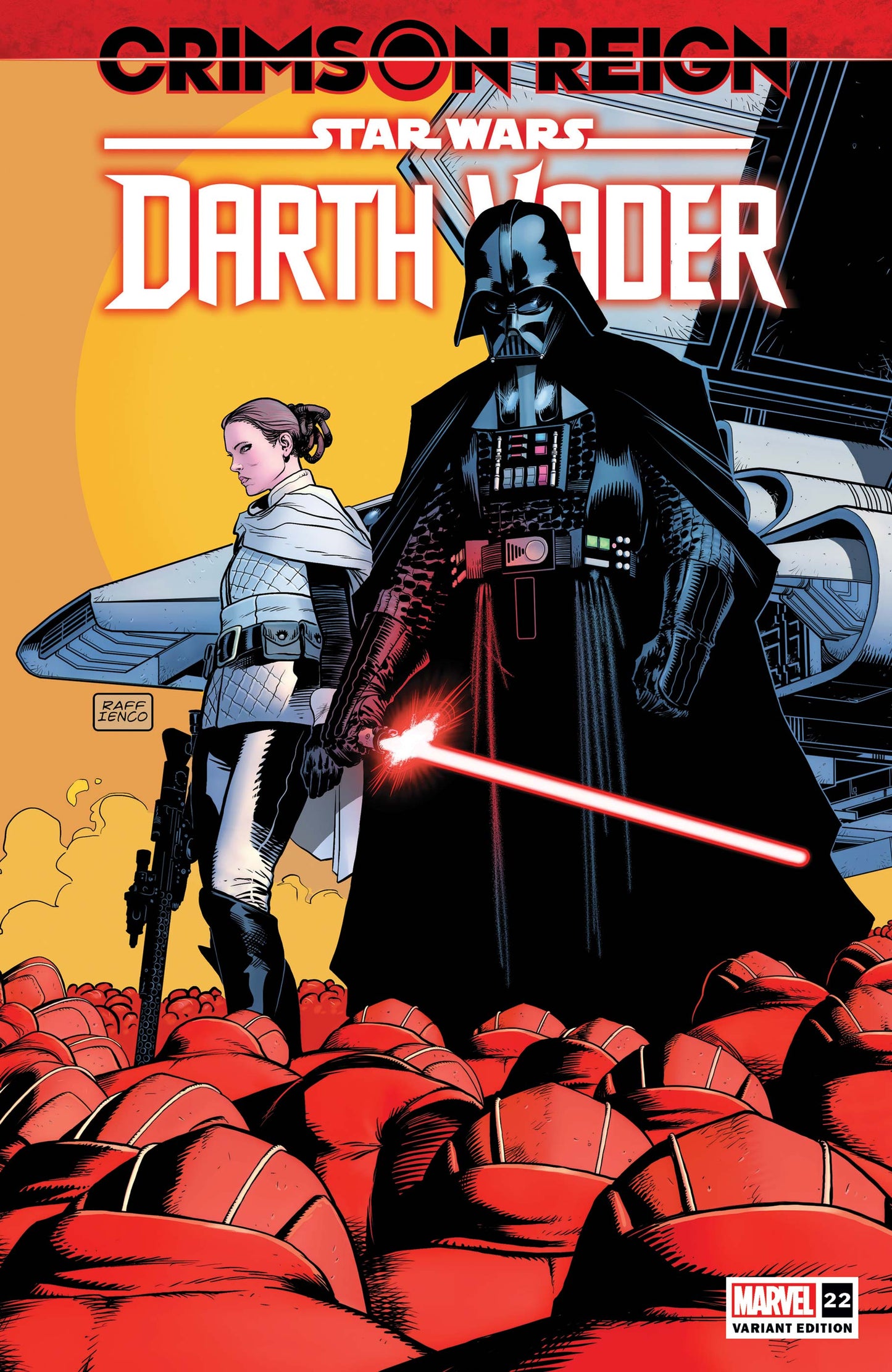 Star Wars: Darth Vader #22 Ienco Variant by Greg Pak & Raffaele Ienco (Paperback, 2022)