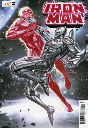 Iron Man #18 Inhyuk Lee Variant by Christopher Cantwell & Salvador Larroca (Paperback, 2022)