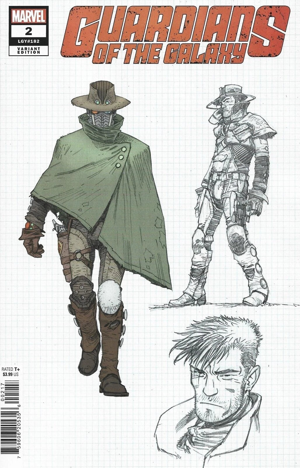 Guardians of the Galaxy #2 Walker Variant (1:10) by Jackson Lanzing & Kev Walker (Paperback, 2023)