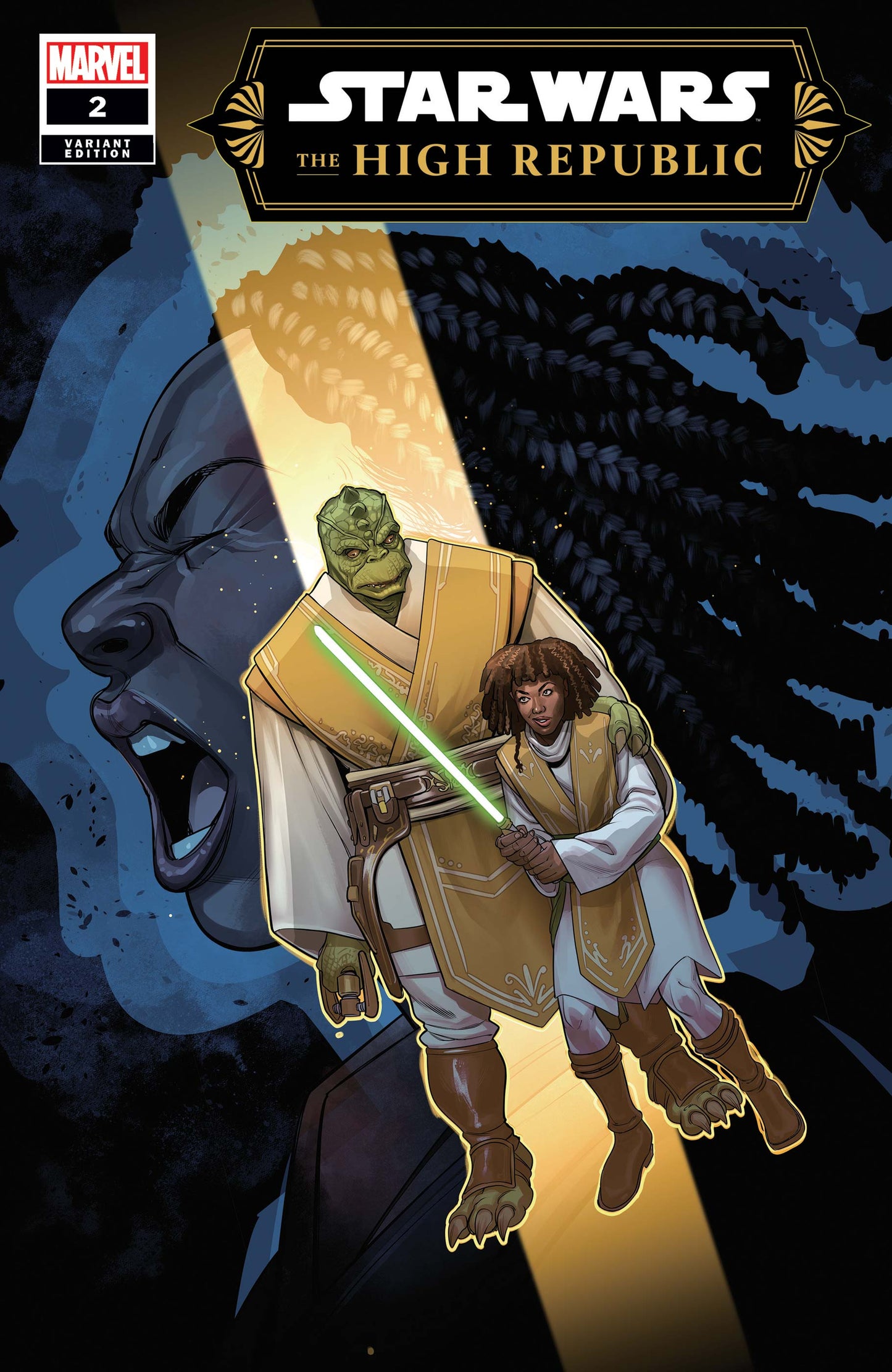 Star Wars: The Hight Republic #2 Stott Variant (1:25) by Cavan Scott & Jim Towe (Paperback, 2023)