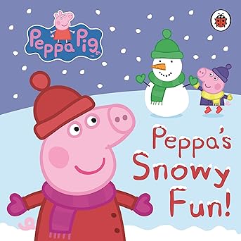 Peppa Pig: Peppa's Snowy Fun! (Board Book, 2023)
