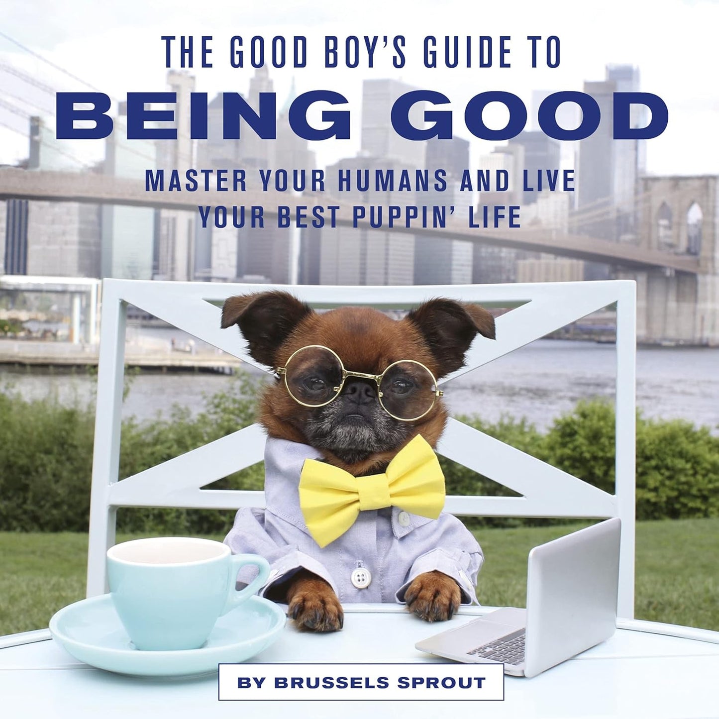 The Good Boy's Guide to Being Good: Master Your Humans and Live Your Best Puppin’ Life Hardcover by Brussels Sprout