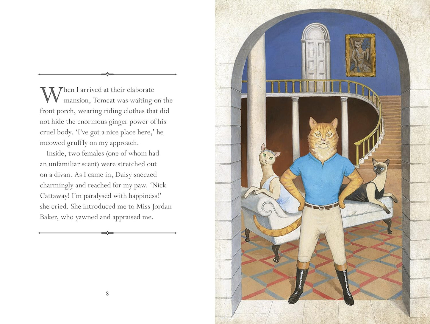 The Great Catsby (Classic Tails 2): Beautifully Illustrated Classics, as Told by the Finest Breeds! Hardcover – Illustrated by Eliza Garrett
