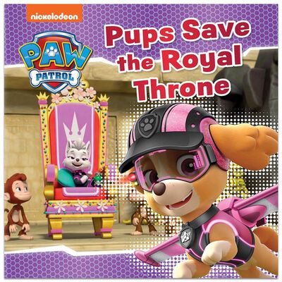 Paw Patrol: Pups Save the Royal Throne Paperback