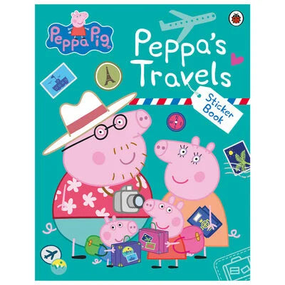 Peppa Pig: Peppa’s Travels: Sticker Book Paperback