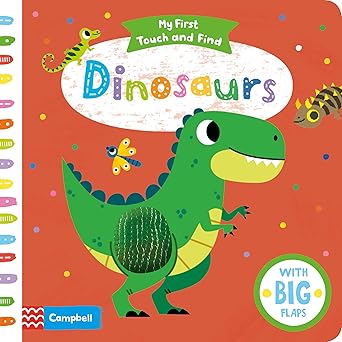 Dinosaurs (My Big Touch and Find) by Macmillan Publishers (Board Book, 2019)