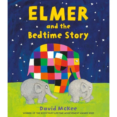 Elmer and the Bedtime Story Paperback by David McKee