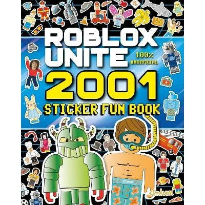 Roblox Unite Sticker Book - 2001 Sticker Fun Book