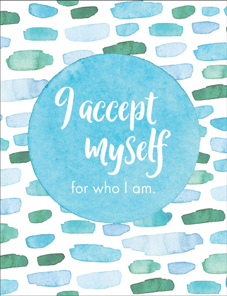 24 Inspirational Affirmation Cards + Stand - Inner Peace