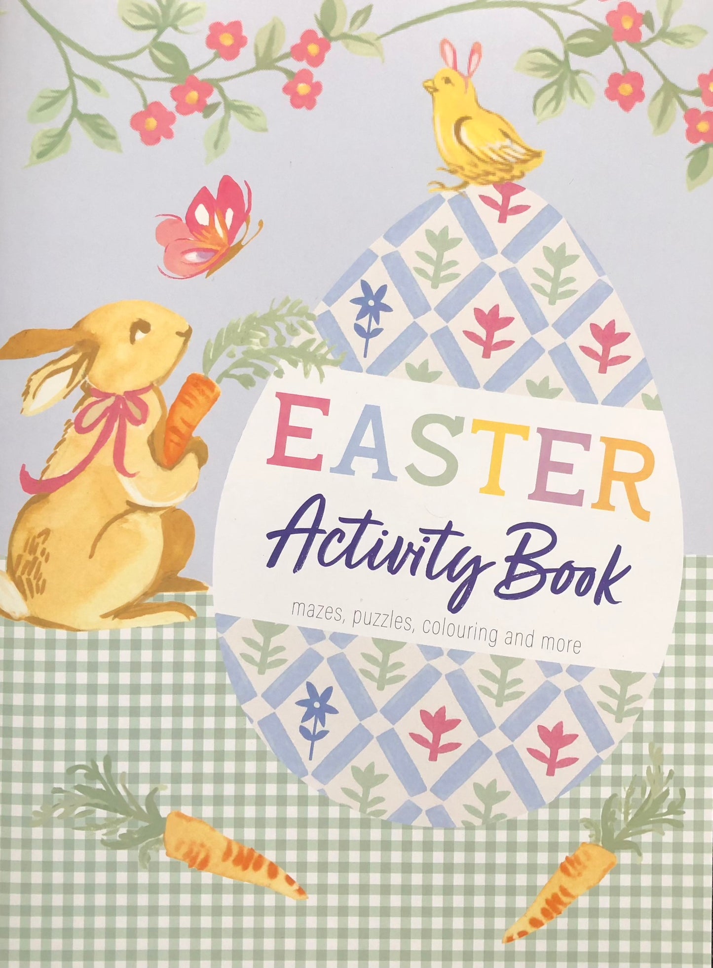 Home Easter Activity Book - Mazes, Puzzles, Colouring And More