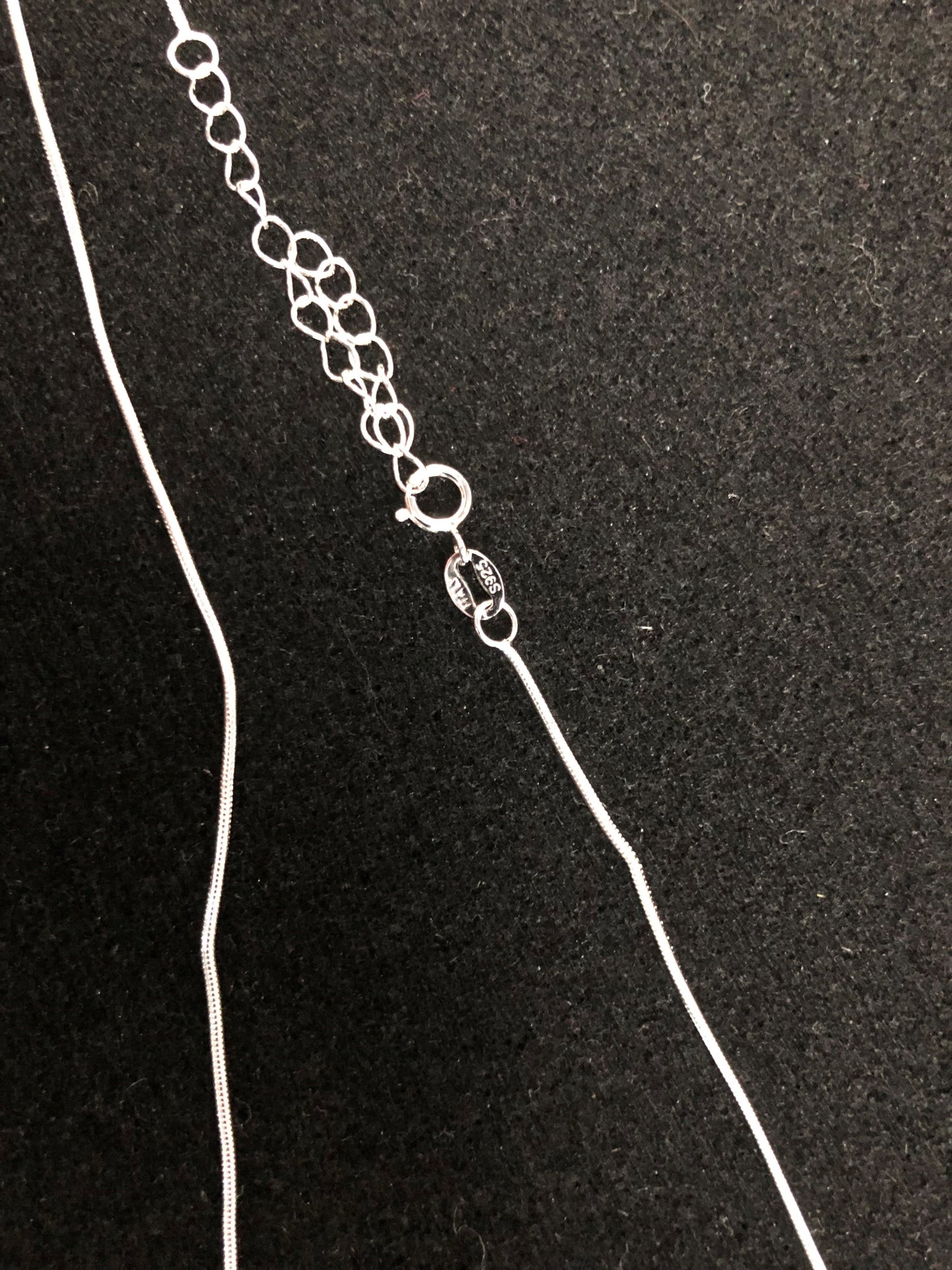 Italian 925 Sterling Silver Necklace with Pendant