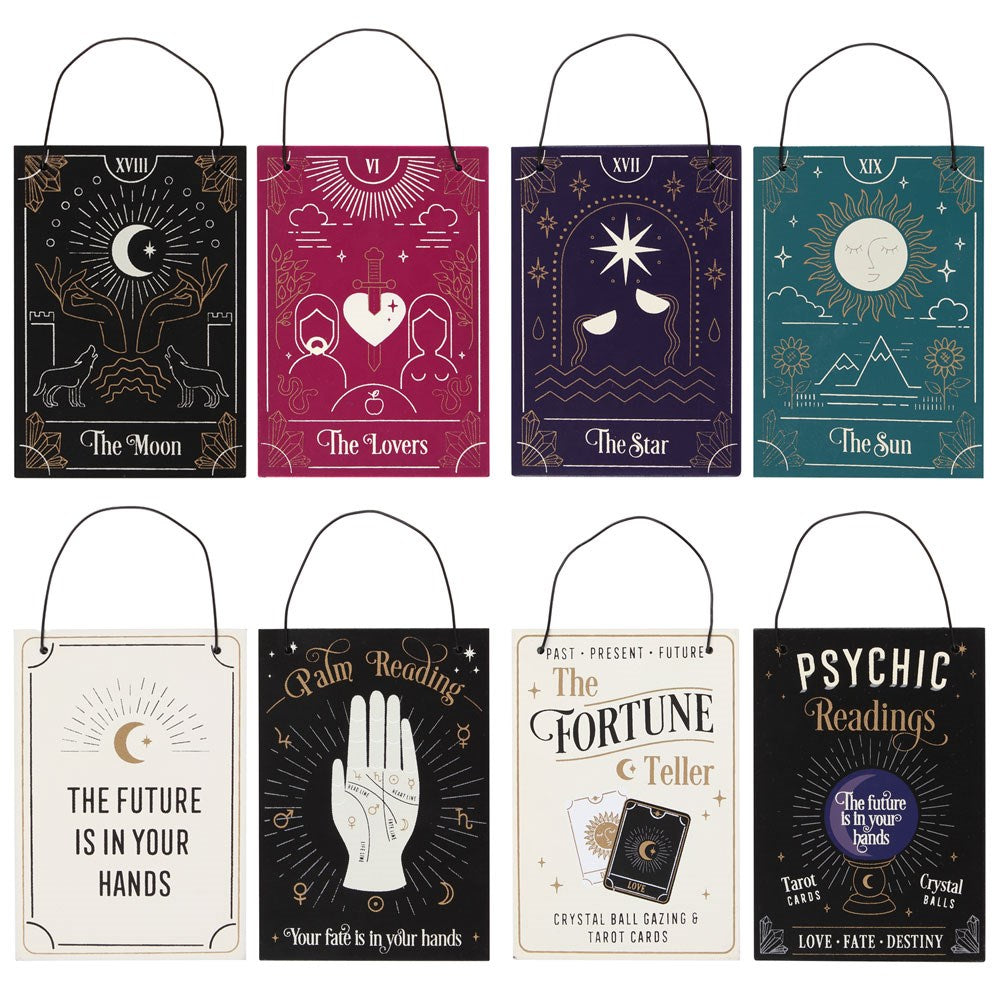 THE FORTUNE TELLER MINI HANGING SIGN