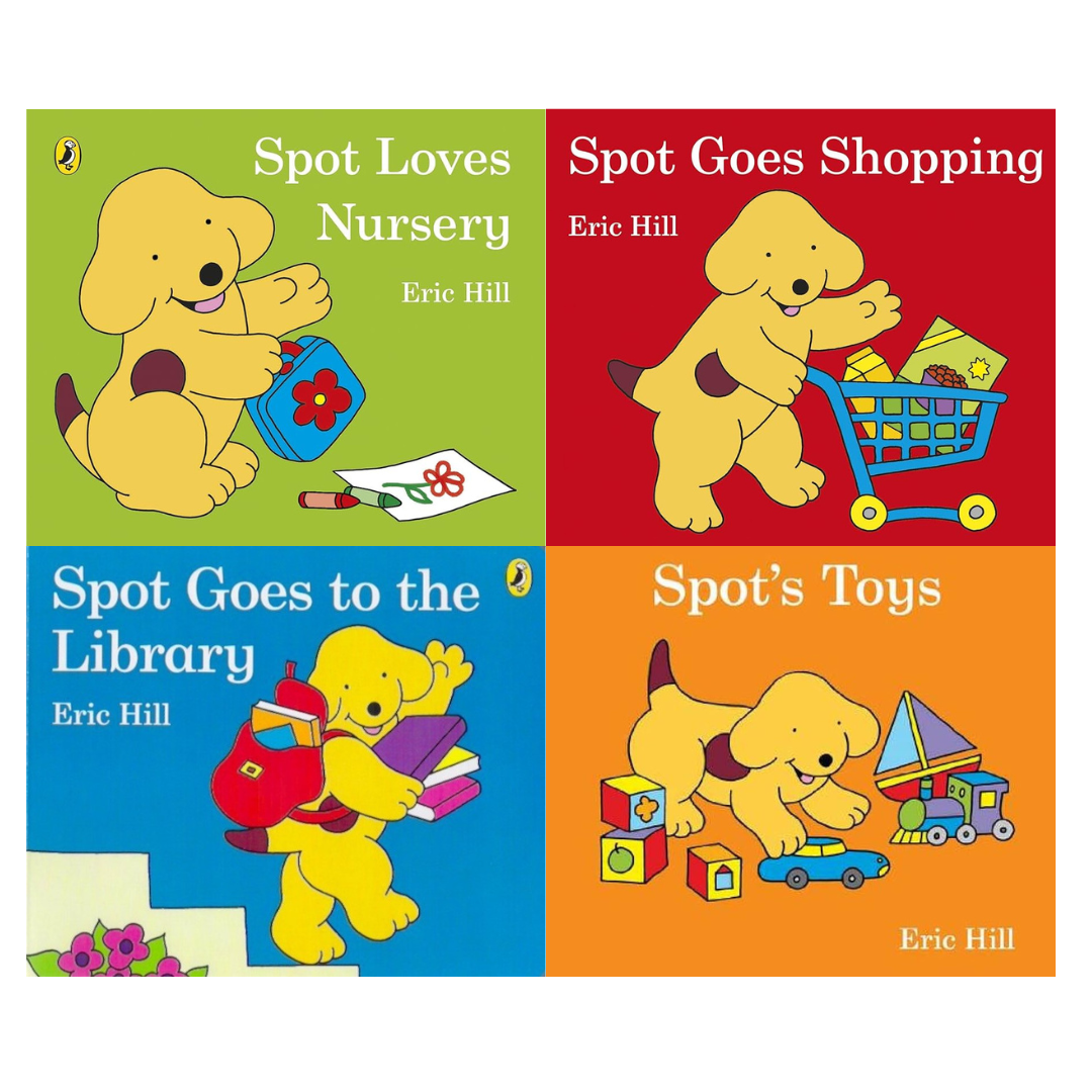 Spot 4 Book Set by Eric Hill (Board Books, 2018)