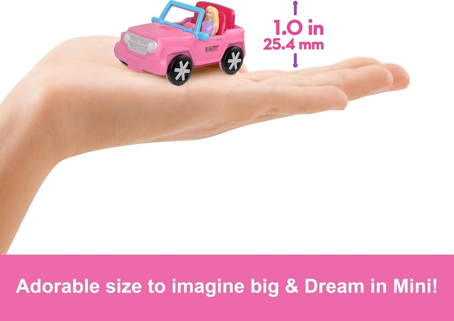 Barbie Mini Barbie Land Jeep & Tent Mini Barbie
