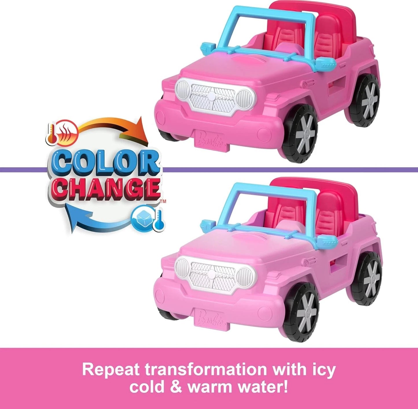 Barbie Mini Barbie Land Jeep & Tent Mini Barbie