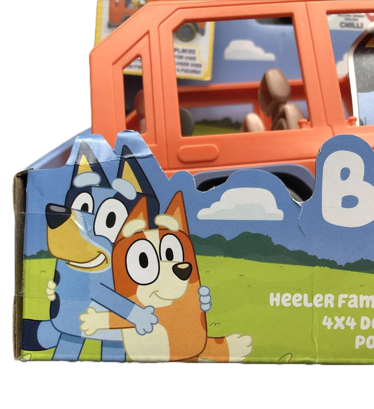 Bluey Heeler Family Road Trip 4WD Vehicle