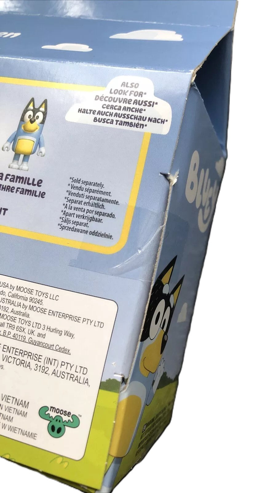 Bluey Halloween Costumes 4 Figure Pack Chloe Lucky Bingo Bluey