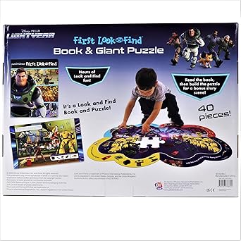 Buzz Lightyear Book & 40 Giant Puzzles