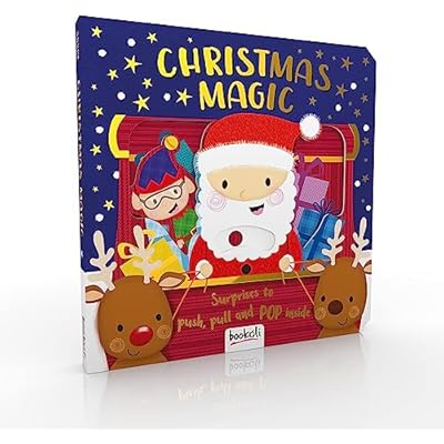 Christmas Magic (Push, Pull, Pop, Sparkle!) by Lindsey Sagar (Board Book, 2019)
