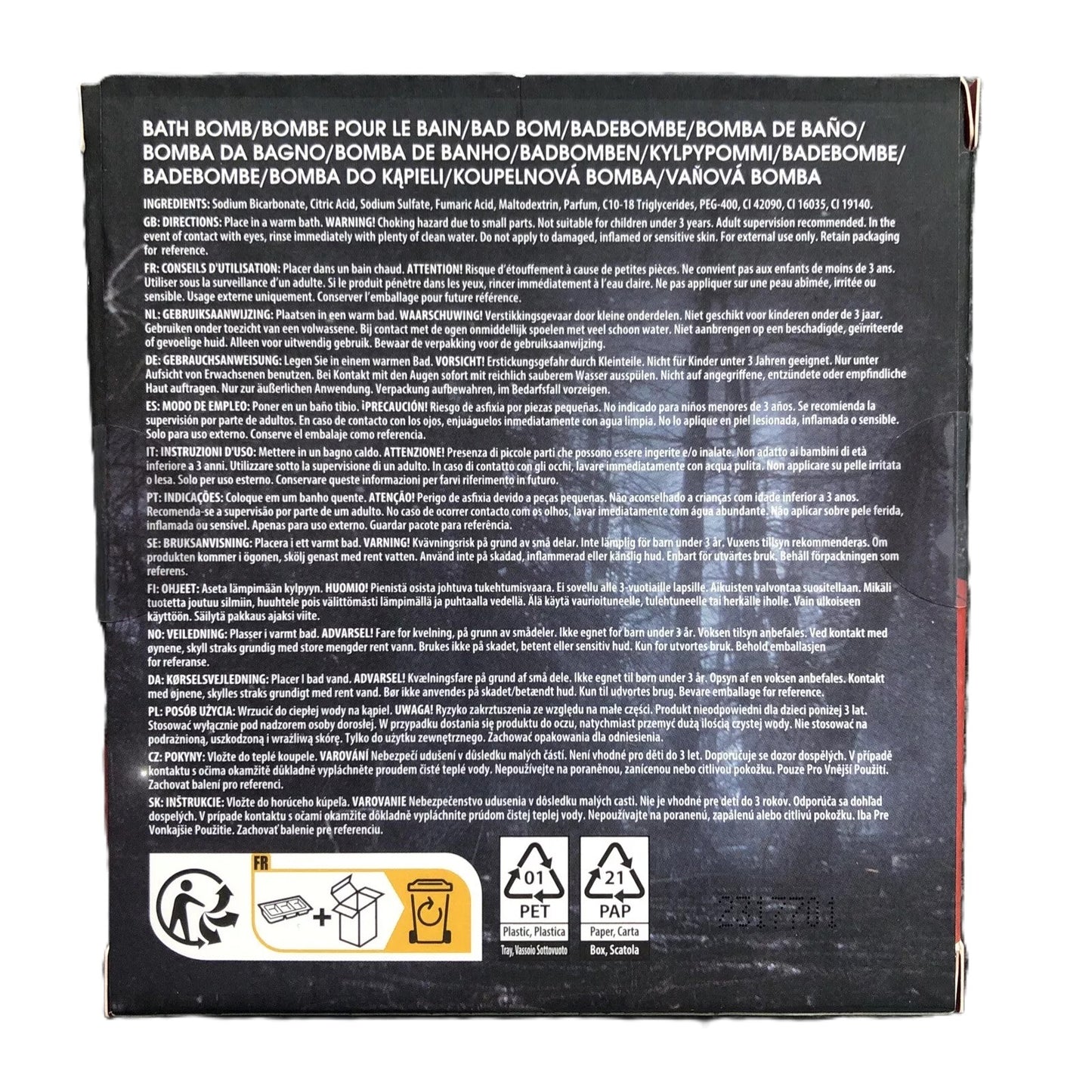 Netflix Stranger Things Demogorgon Bath Bomb