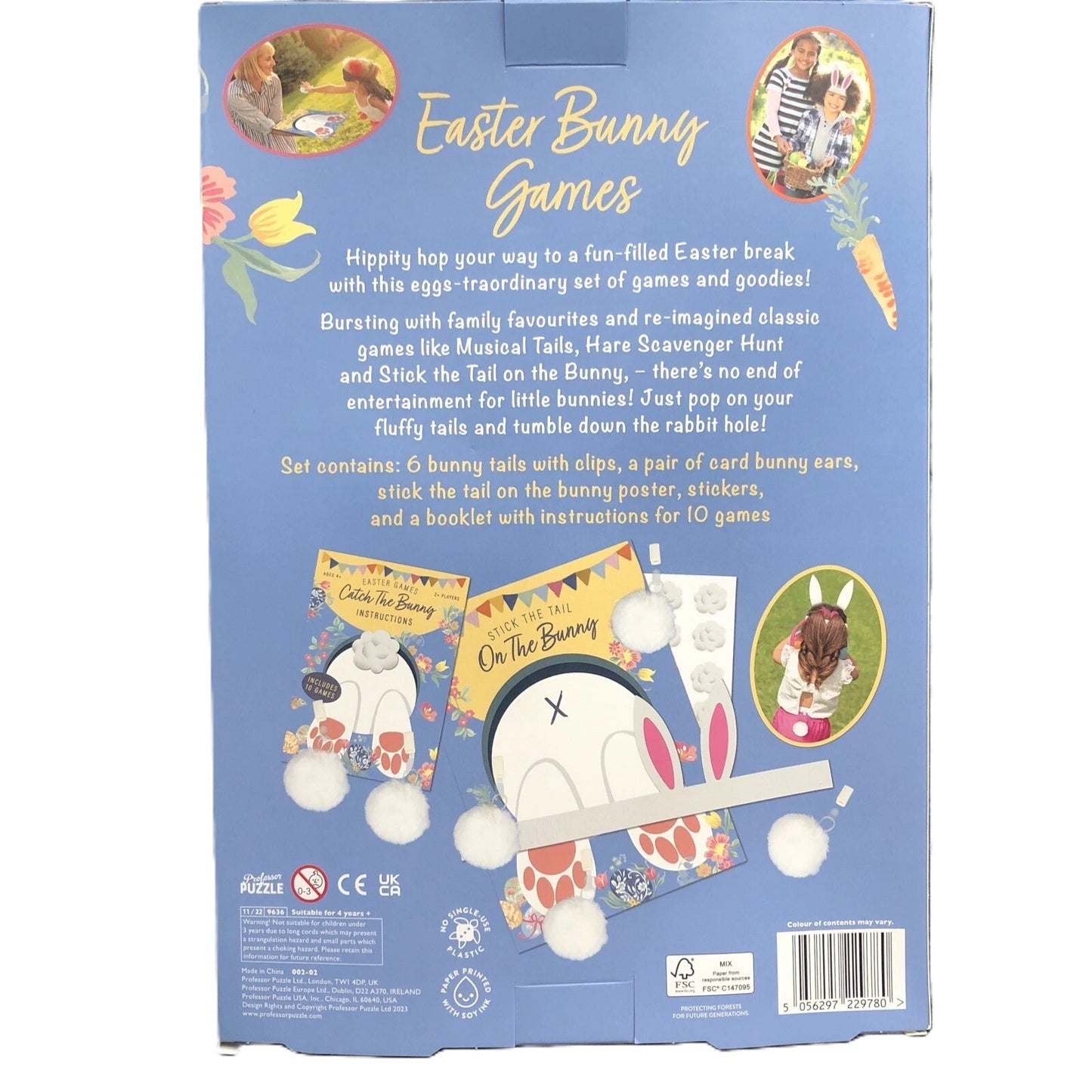 Professor Puzzle Easter Bunny Games