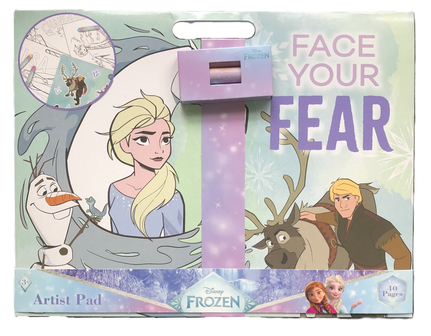 Frozen Artist Pad (Paperback, 2025)