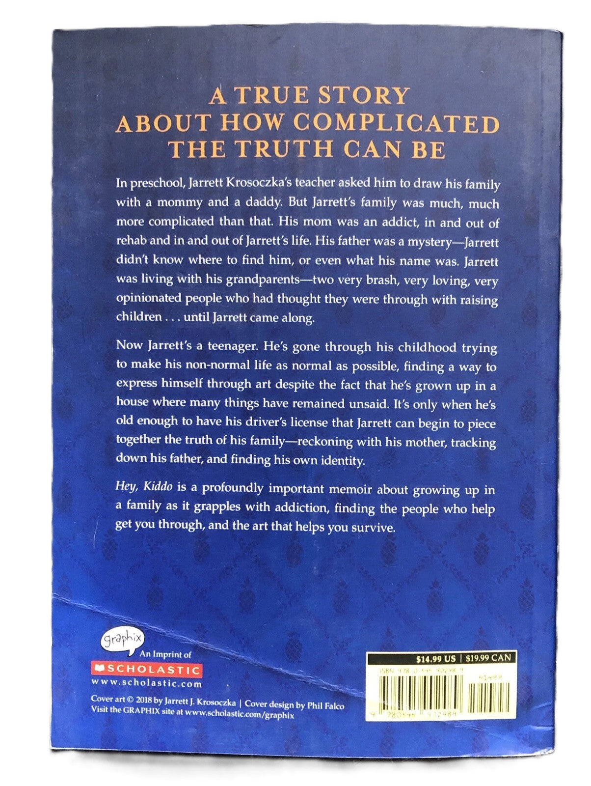 Hey Kiddo by Jarrett Krosoczka (Paperback, 2019)