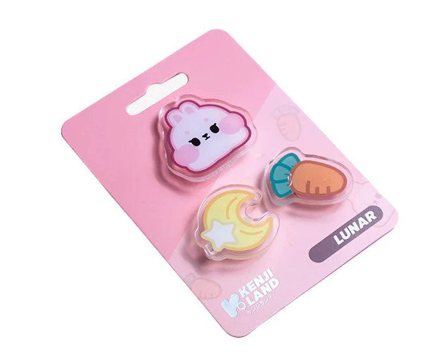 Kenji Land Tiny-K Lunar Acrylic Pin Badges