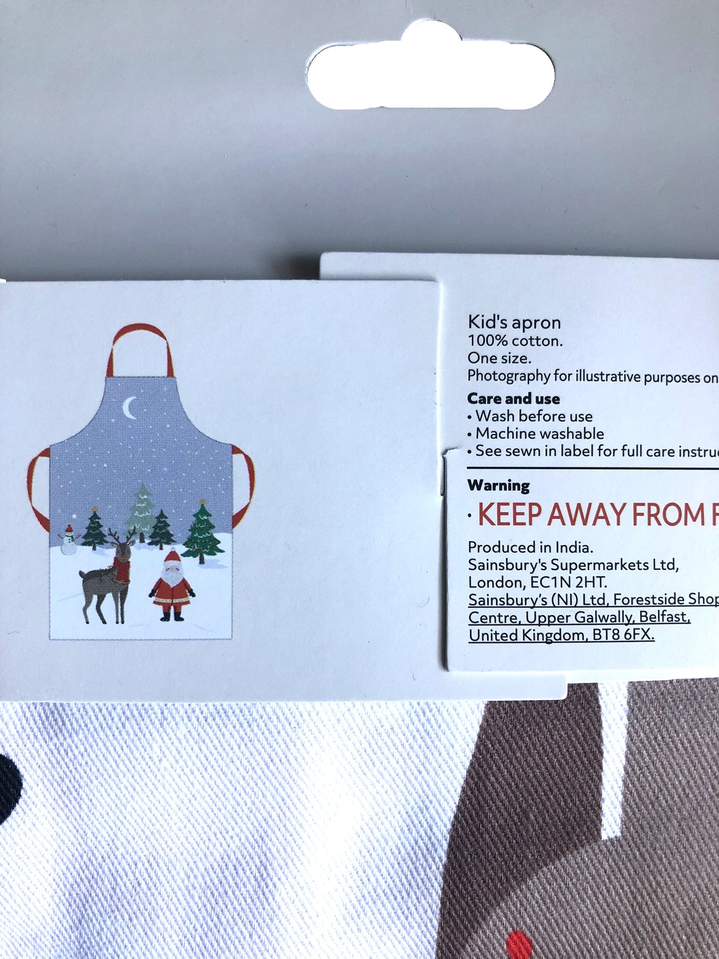 HOME Kids Christmas Apron