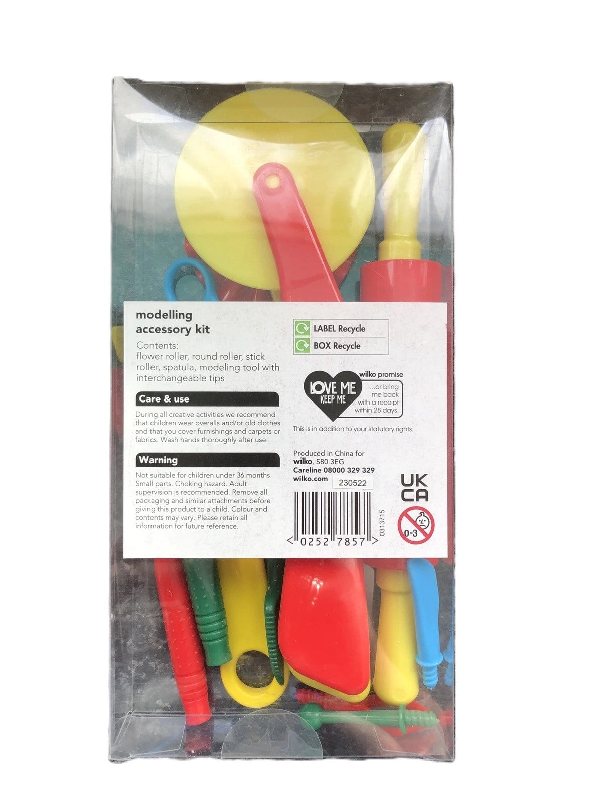 Wilko Let’s Create Modelling Accessory Kit