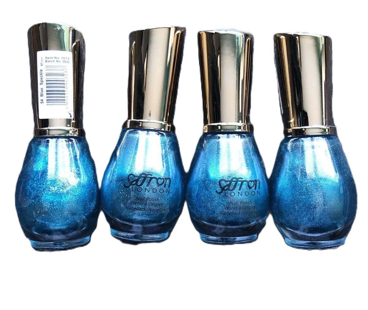 Saffron London Nail Polish Lot 6 Colours X 4 (24 In Total) Lot