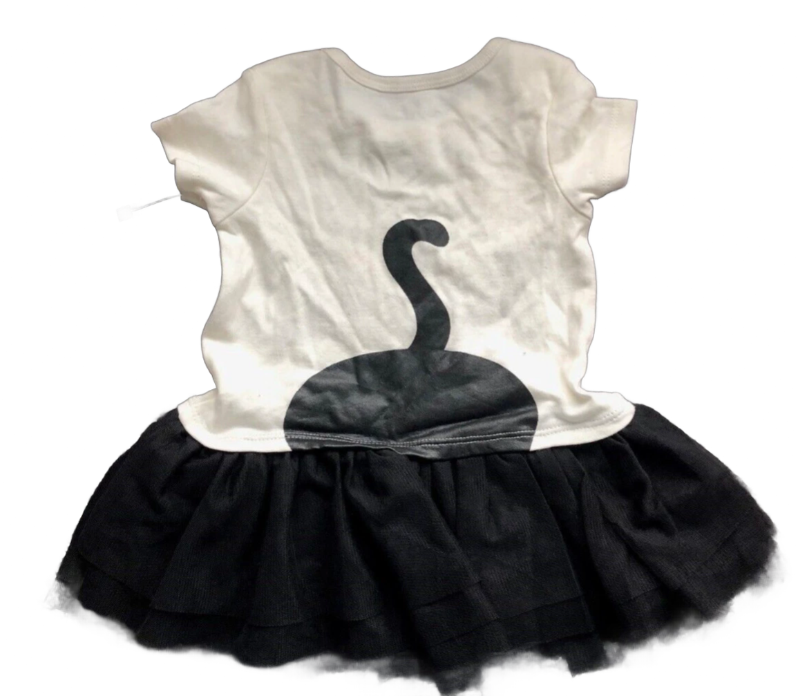 Nutmeg Girls' Dress With Tights (No Tags)