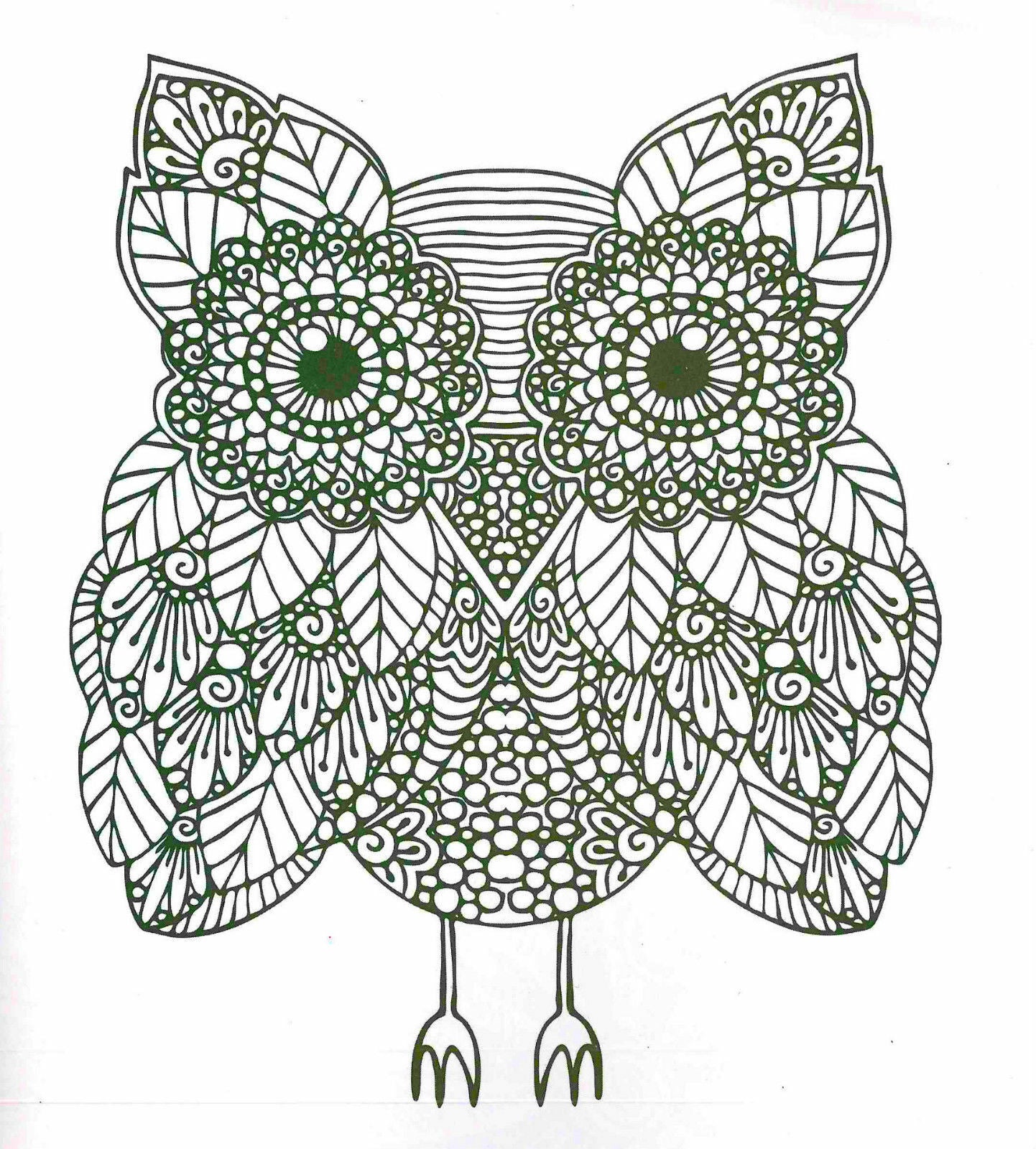 Adult's Colouring Books Anti-Stress Therapy for Kids Random Designs - Set of 6