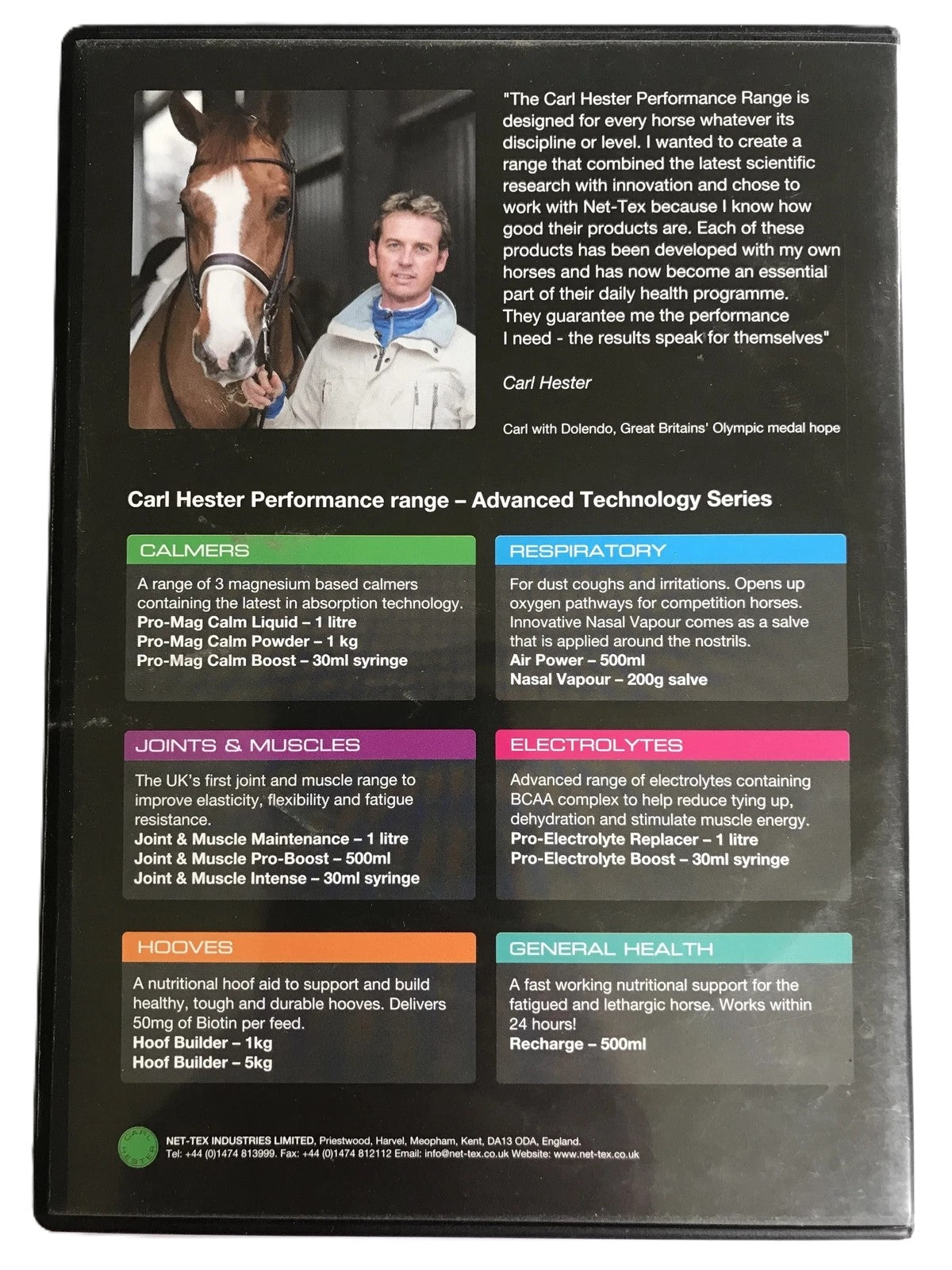 Carl Hester: Performance (2010) DVD