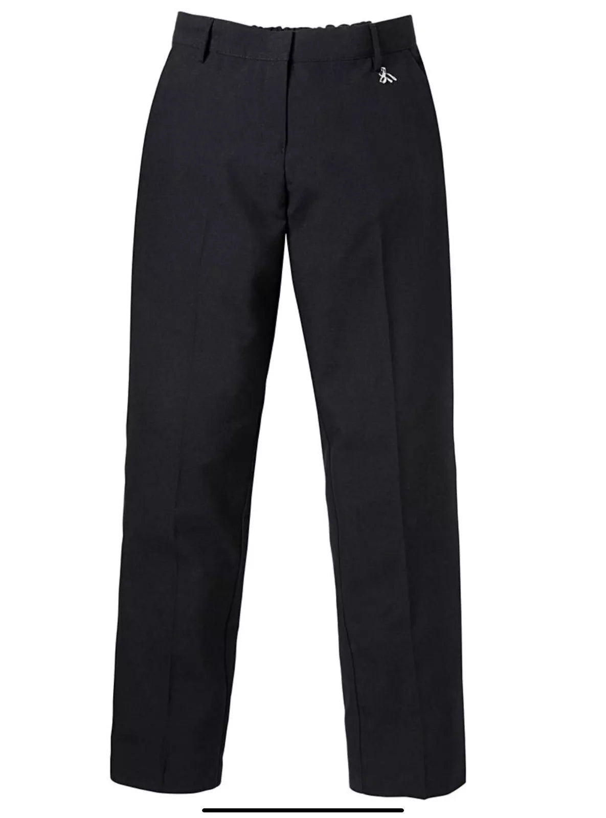 The Kids Division Girls Black School Trousers