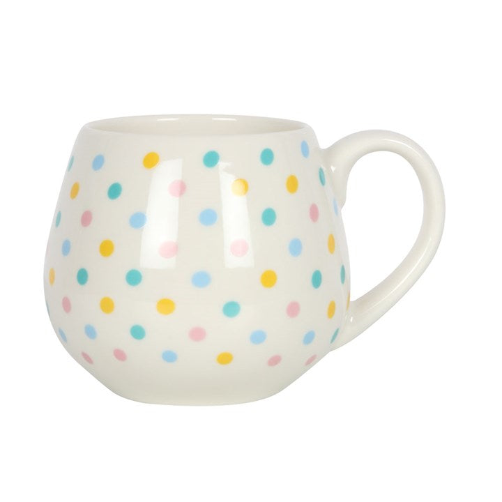 SPOTTED ROUNDED MUG