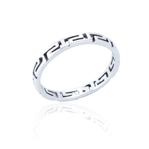 ELENI KEY RING - SILVER