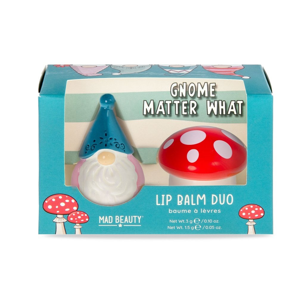 MAD Beauty Gnome Matter What Lip Balm Duo