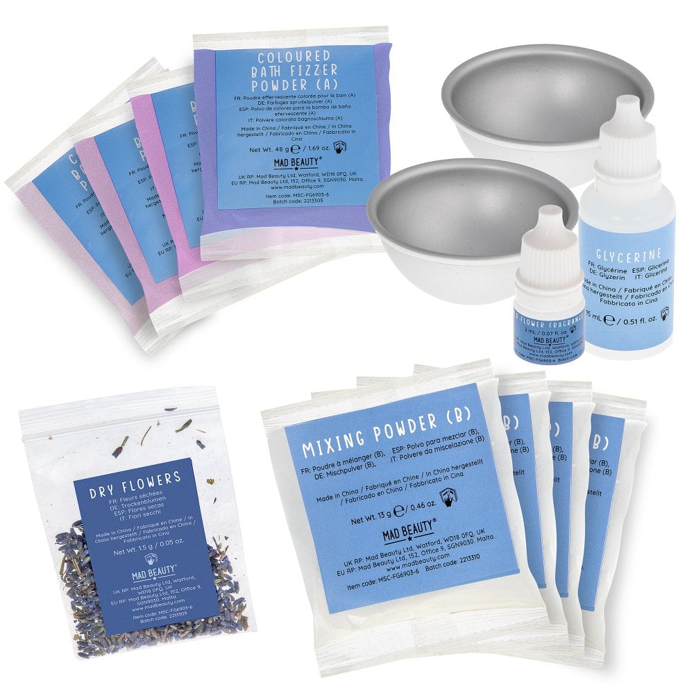 MAD Beauty Make It Your Own Bath Bomb Kit