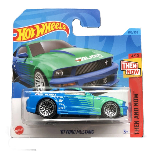 Hot Wheels ‘07 Ford Mustang HKL43 (Then and Now 4/10) 205/250