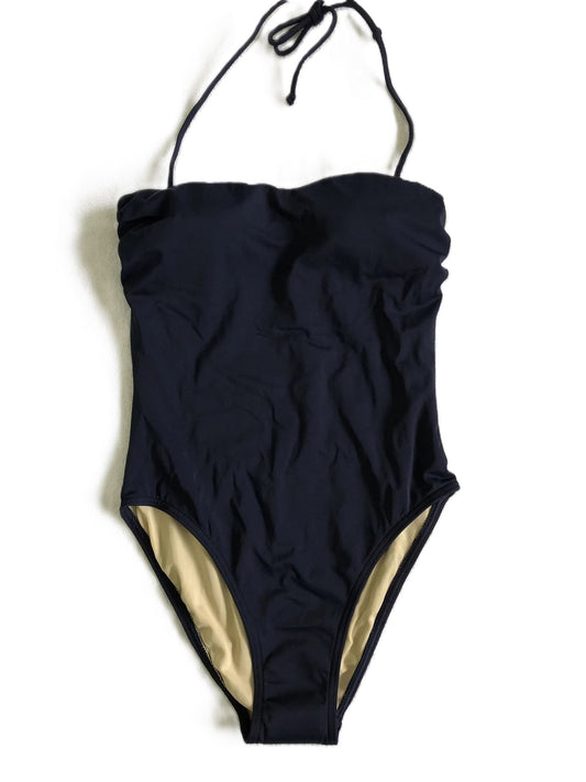 Ex High Street Swimwear One Piece Navy Size 12
